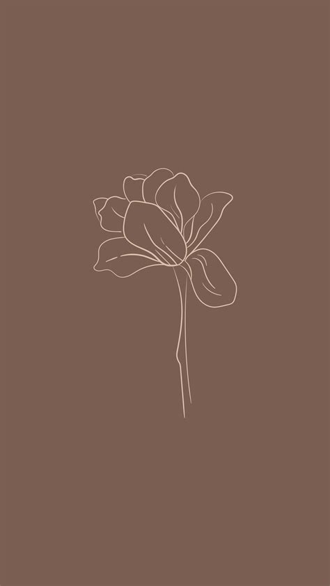 Aggregate Minimalist Brown Aesthetic Wallpaper In Cdgdbentre