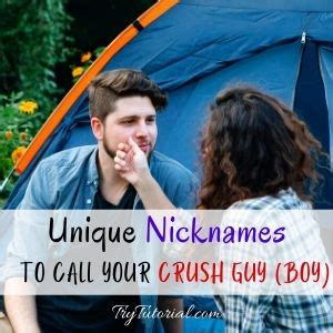 Cute Names To Call Your Crush Guy Boy Code Flirty Unique Trytutorial