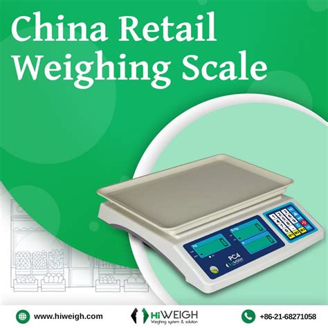 4 Signs Telling You To Get A New China Retail Weighing Scale Hiweigh