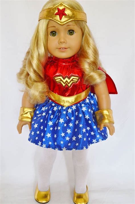 Wonder Woman Outfit For American Girl Dolls American Girl Doll