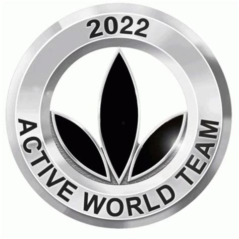 Awt Active World Team Pin Sticker Awt Active World Team Pin