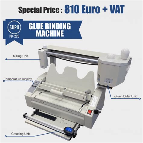 Glue Binding Machines Boway And Supu Euro Paper Srl