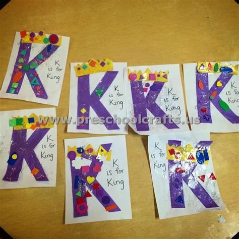 Letter K Crafts For Preschool Preschool Crafts