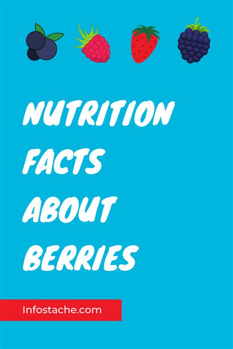 Infographic Nutrition Facts About Berries Nutrition Facts