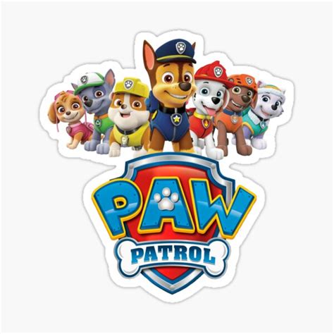 Paw Patrol Pups Logo Uk