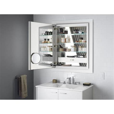 Find medicine cabinets at lowest price guarantee. KOHLER Verdera 24-in x 30-in Rectangle Surface/Recessed ...