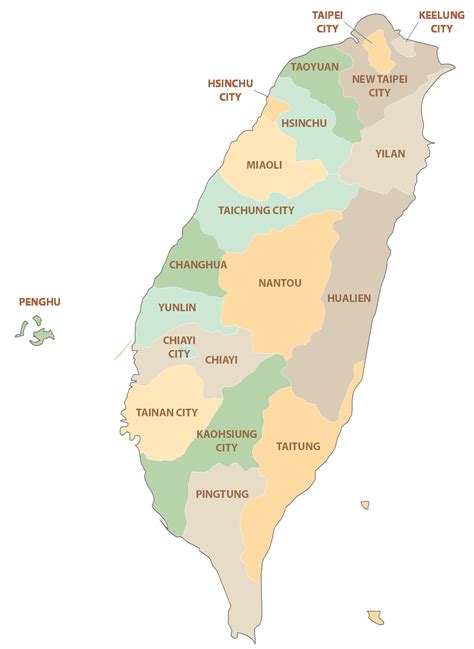 Taiwan Map Gis Geography