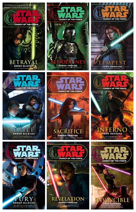 Mua Star Wars Legacy Of The Force Books 1 9 Betrayal Bloodlines