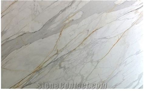 1a Calacatta Gold Borghini Marble Slabs From United States