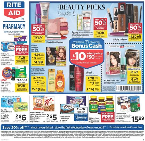 Rite Aid Weekly Ads From March 1