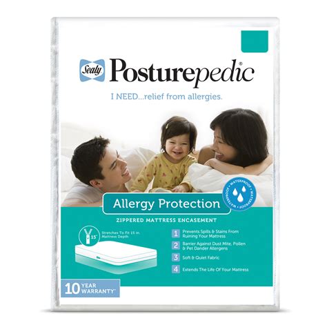 4 просмотра 2 дня назад. Sealy Allergen Barrier Zippered Mattress Protector ...