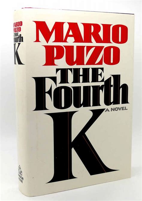 New york city, new york, usa. THE FOURTH K. | Mario Puzo | First Edition; First Printing