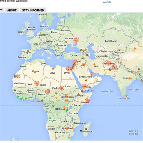 Conflict Map Alternatives And Similar Websites And Apps