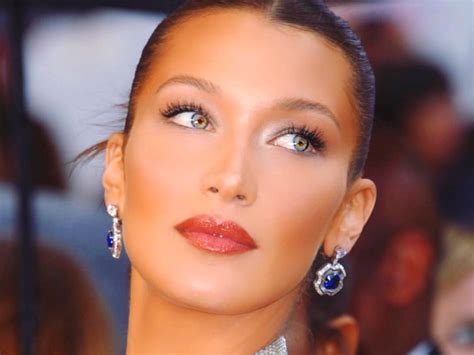 bella hadid says she s too scared to have plastic surgery reality tv world