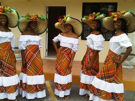 Ladies In 2019 Jamaica Outfits Bandana Dress Caribbean Carnival