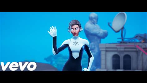 fortnite gwen stacy introduction official fortnite music video fortnite spiderman youtube