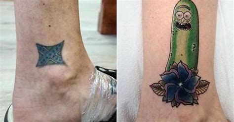 A Tattoo Parlor Turned This Womans Confederate Flag Tattoo Into Pickle
