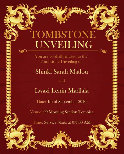 8 Free Printable Unveiling Invitation Cards Download Ready Print