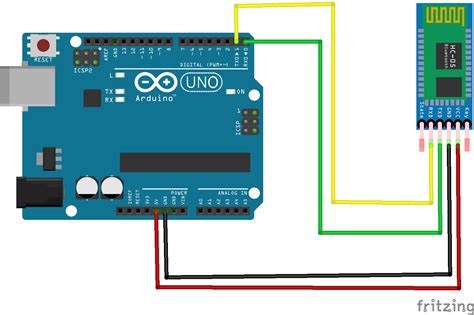 Interfacing Bluetooth Module Hc With Arduino Uno Hackster Io