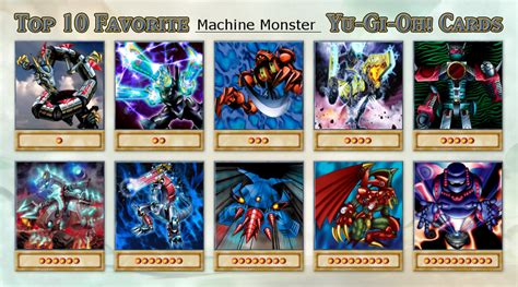 Top Ten Yugioh Machine Monsters By Whosaskin On Deviantart