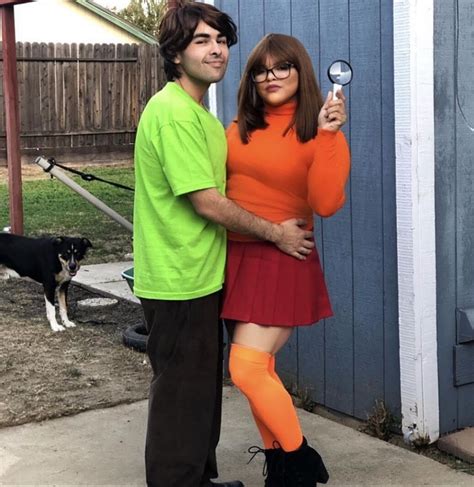 Shaggy And Velma Halloween Couples Costume Everything Purchased From Amazon Velma Halloween