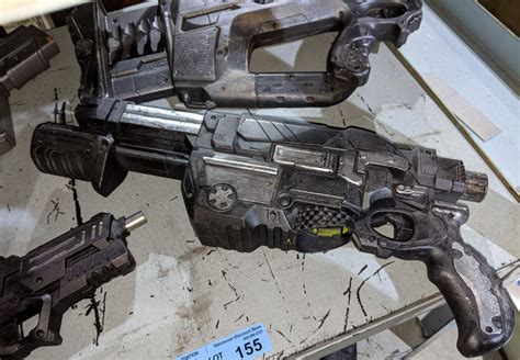 Large Lot Of Prop Guns From Sci Fi Show