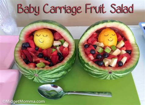Watermelon Baby Carriage Fruit Salad