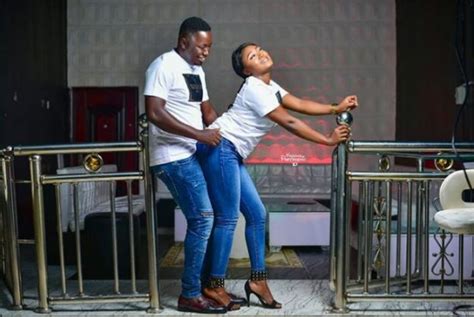 Couple Pose In Doggy Style For Their Pre Wedding Shots At The Night