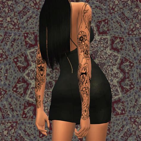 Mypixiesims Ts4 Tattoo Available For Both Males N Females