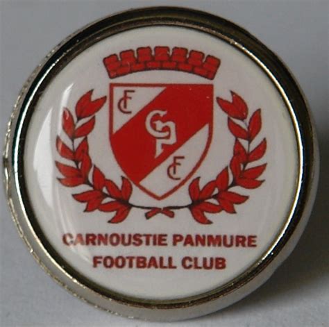 Carnoustie Panmure Fc Juniors Badge No 54 Scottish Football Memorabilia