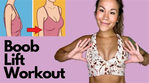 naturally lift your boobs with these 3 exercises home chest workout for perky breasts youtube