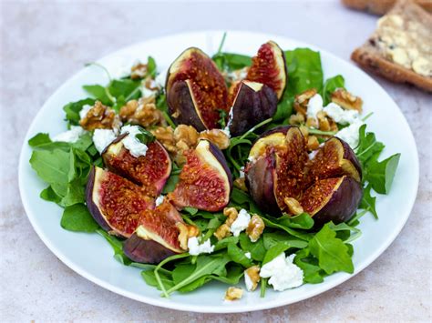 Fig Walnut And Goats Cheese Salad Tea With Fi
