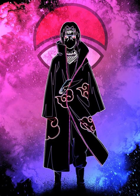 Soul Of The Fallen Brother Poster By Donnie Displate Itachi
