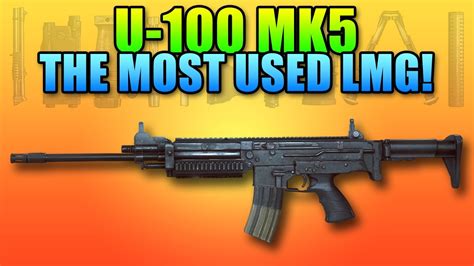 Battlefield 4 U 100 Mk5 Review The Most Popular Lmg Youtube