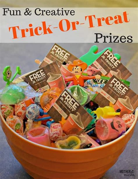 Fun And Creative Trick Or Treat Prizes