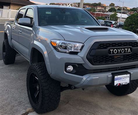 2020 Toyota Tacoma Wheel Offset Aggressive 1 Outside Fender