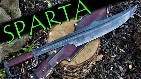 Making A Spartan 300 Sword Greek Kopis Knife Making Youtube