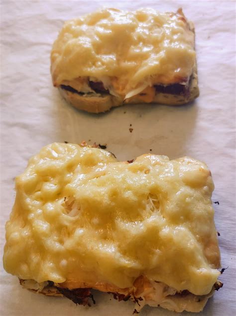 Open Faced Reuben Sandwich Melts