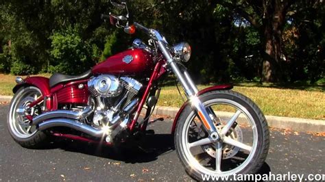 Used 2009 Harley Davidson Softail Rocker C Fxcwc For Sale Youtube