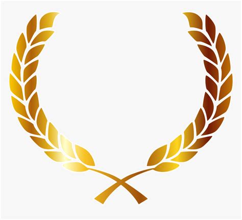 Laurel Wreath Bay Laurel Gold Clip Art Small Wreath Cliparts Png Images