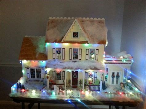 Christmas Magic In 112 Scale Light Up The Vermont Farmhouse At Night