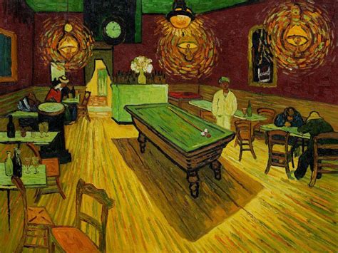 The Night Cafe Vincent Van Gogh Painting On Canvas