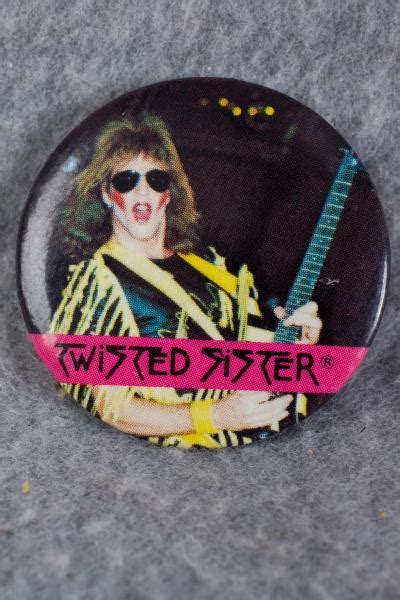 Items For Sale Area Twisted Sister Pin Button