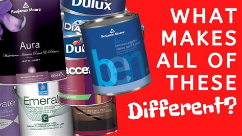 How To Choose Paint What Are The Different Paint Types Paint