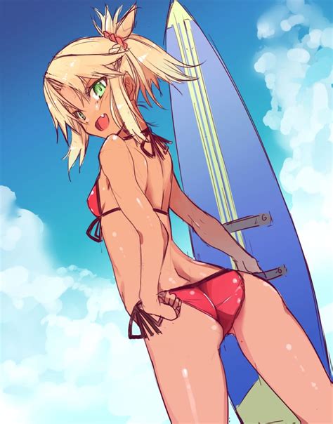 Kurokuro Mordred Fate Mordred Fate All Mordred Fateapocrypha Mordred Swimsuit