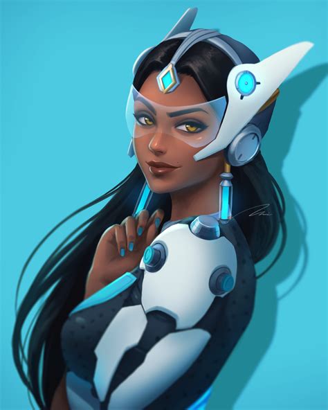 Symmetra Overwatch And More Drawn By Umigraphics Danbooru
