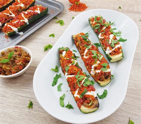 The Most Satisfying Vegetarian Stuffed Zucchini Easy Recipes To Make At Home