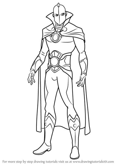 I have almost every single book on comic book art written in the last ten years, and this one tops them all. Learn How to Draw Doctor Fate (DC Comics) Step by Step ...