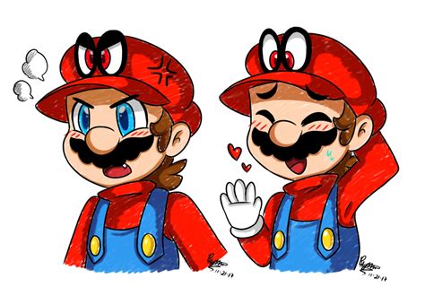 Mario Odyssey by Mario-Artist64 | Mario, Mario fan art, Super mario bros