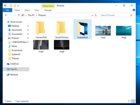 How To Change Default Screenshots Location In Windows 10